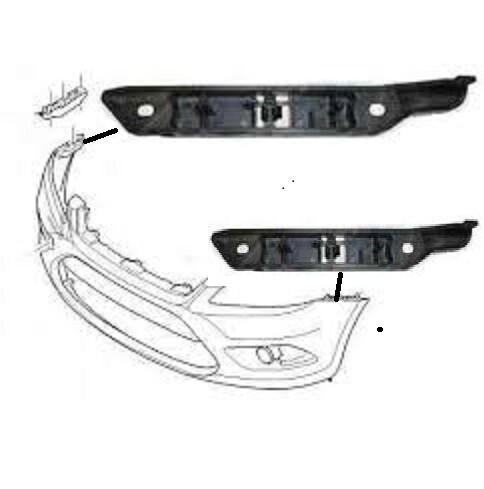 Kit staffe guida paraurti - guida,